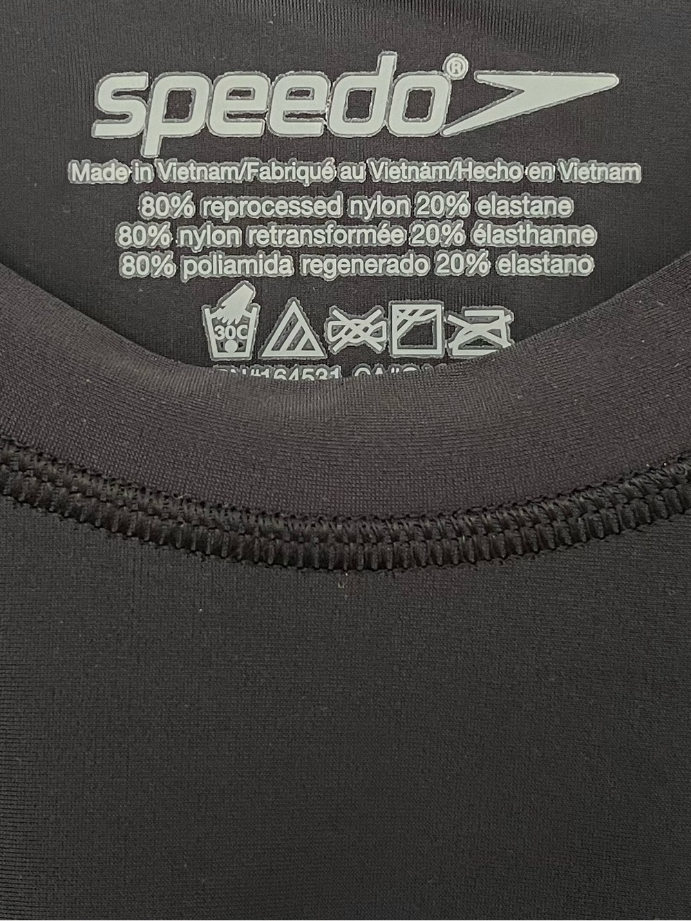Speedo Cropped Rash Guard (XS) - Picture 9 of 10